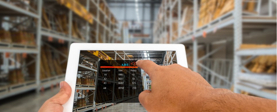 Using augmented reality to manage shipments of export cargo and import cargo in international trade.