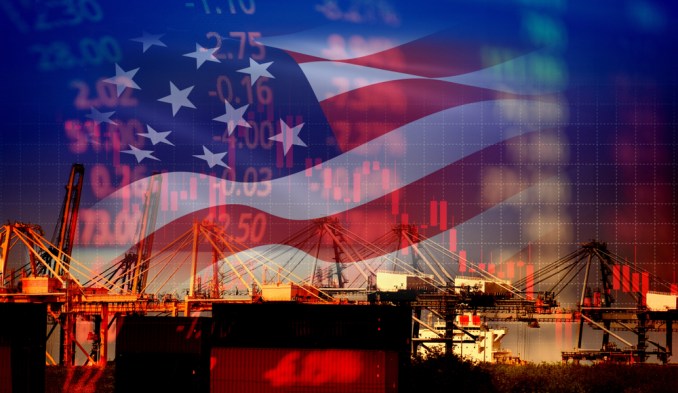 american flag and manufacturing industry
