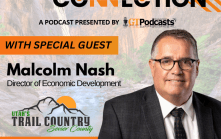 Podcast cover art for Community Connection Podcast with Sevier County